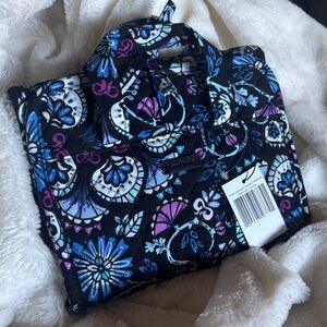 Vera Bradley Bramble Black Floral Organizer